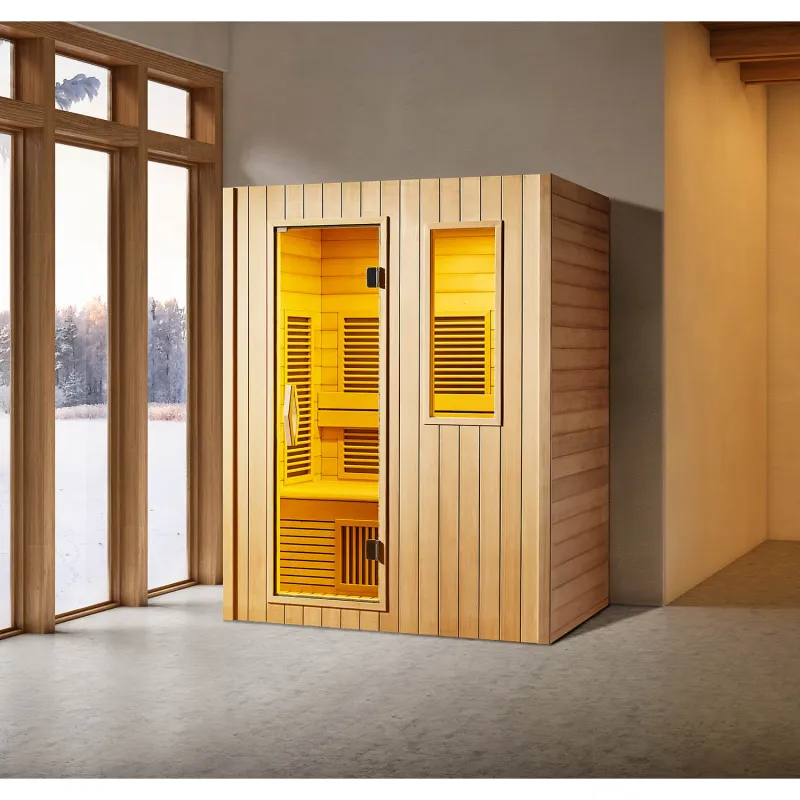 Инфракрасная сауна Mexda WS-1605SR красный кедр (рис.1)